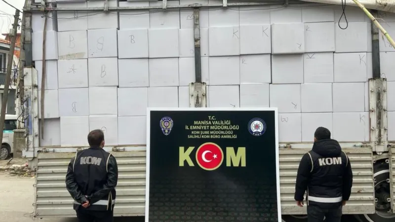 Salihli'de Kaçakçılara Şok Baskın! Rekor Ele Geçirme