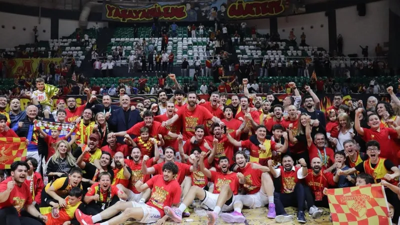 Göztepe Basketbol Şampiyon! Süper Lig'e Yükseldi!