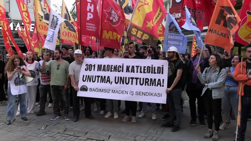 Soma Faciası Unutulmadı! 301 Madenci İçin Adalet Nöbeti İzmir'de