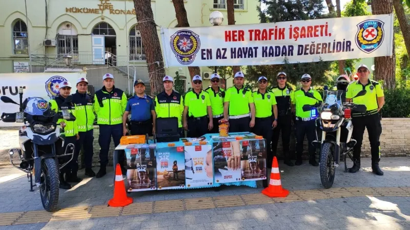 Tire'de Trafik Haftası: Sürücüler Dikkat! Bilgilendirme Başladı
