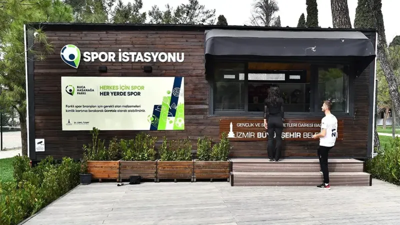 İzmir'e Spor Müjdesi! Tugay'ın Vaadi Gerçekleşti: Spor İstasyonu Açıldı!