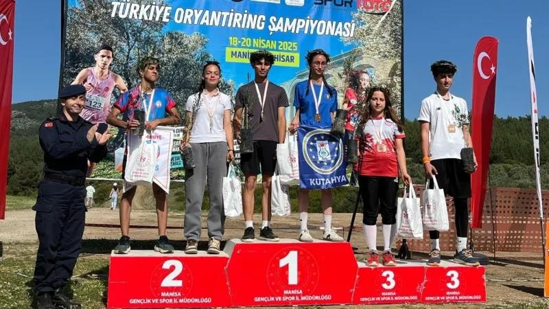 Manisa'dan Oryantiring Şampiyonasına Damga! Rekor Madalya!