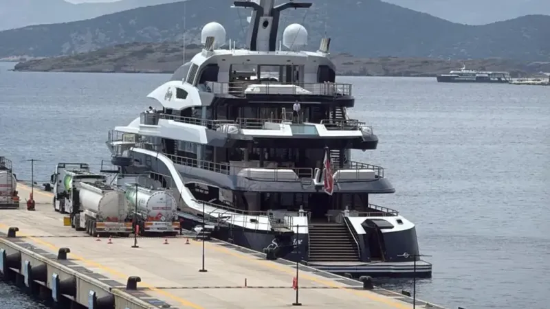 Bodrum'da Lüks Yat Şov! Haftalık Kirası Dudak Uçuklattı
