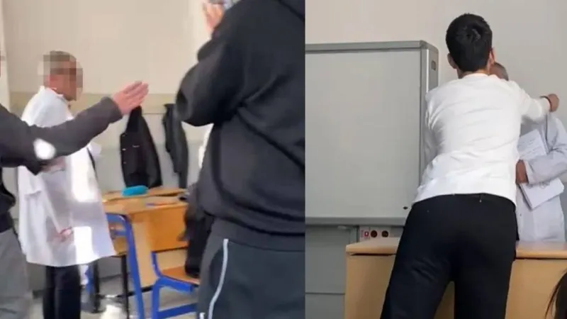 Öğrencilerin alayı sonrasında kolu kırılmıştı: O öğretmenden büyük ders!