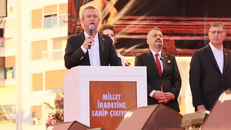 Özgür Özel'den Erdoğan'a İzmir'den Meydan Okuma!