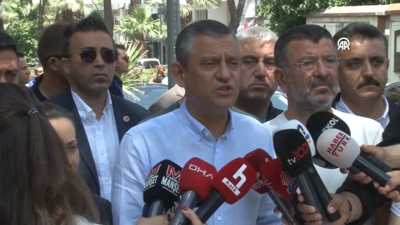 Özgür Özel taziyenin son gününde konuştu: Savcıların gerekeni yapacağına inanıyoruz