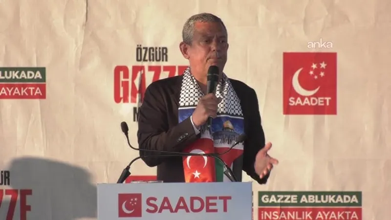 Özgür Özel: Zeytin dalının düşmemesi için sonuna kadar mücadele etmeye devam edeceğiz