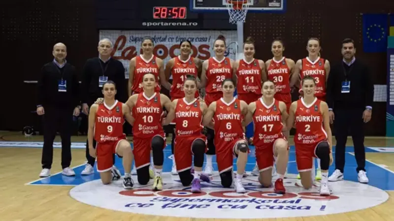 Potanın Perileri İsviçre’ye şans tanımadı: 91-67