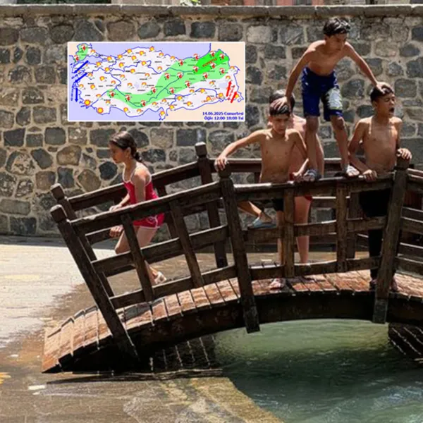 Rekor 40 derece ile Şanlıurfa'da... 5 bölgede sağanak! İllerimizde hava durumu!
