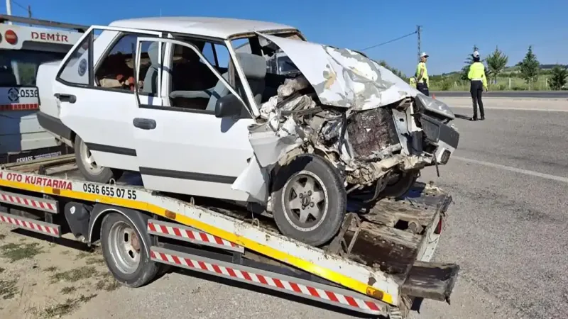 Samsun-Ankara yolunda kaza: 7 kişi yaralandı