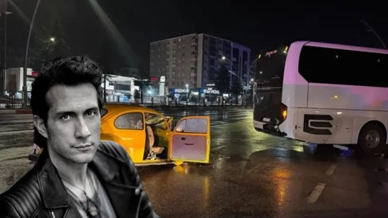 Şarkıcı Kıraç'ın orkestrası kaza geçirdi