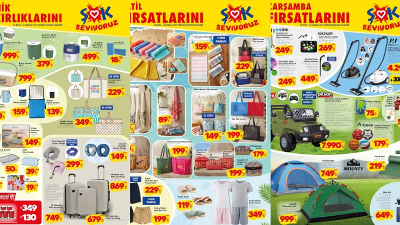 ŞOK Aktüel kataloğu yayınlandı: ŞOK kataloğunda bu hafta neler var?