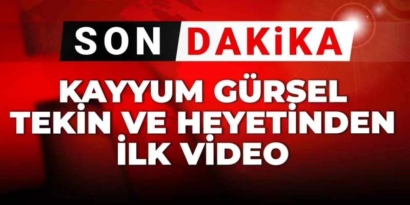 Gürsel Tekin Kayyum Oldu! İlk Video Şok Etkisi Yarattı