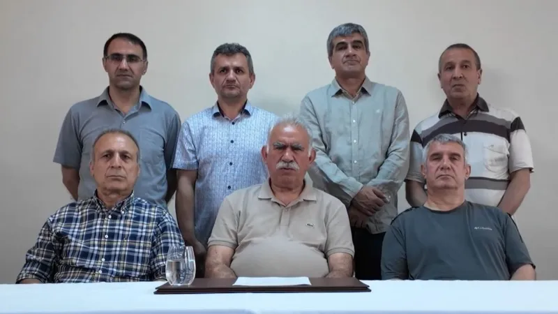 Terör örgütü PKK'nın Lideri Abdullah Öcalan videolu mesaj yayınladı