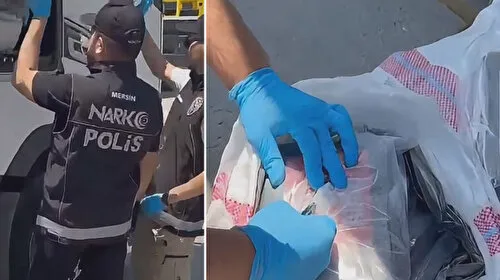 Tırda Kokain Baskını! Mersin'de 18 Kilo Uyuşturucu Ele Geçirildi!