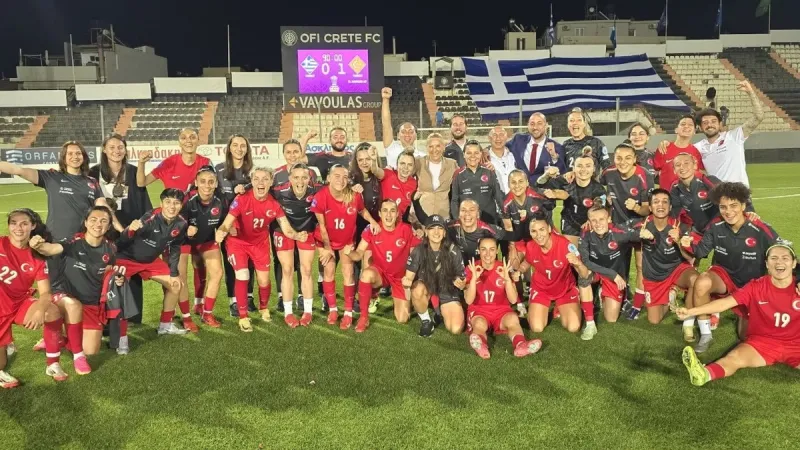 Türkiye, Yunanistan'ı tek golle geçti