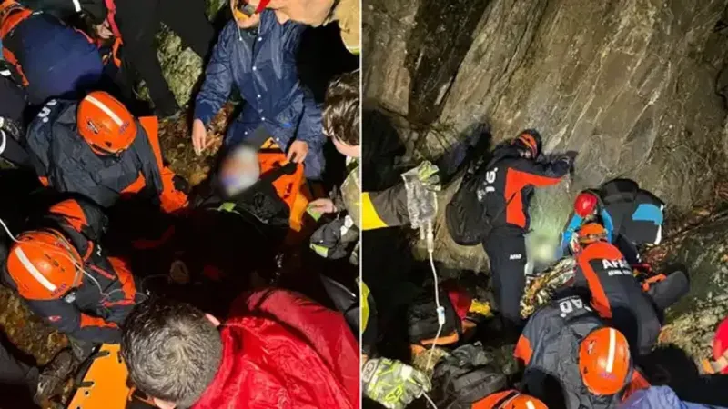 Uludağ'da korkunç olay: İki çocuk kayboldu,biri hayatını kaybetti