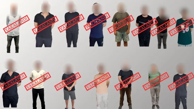 Yerlikaya duyurdu: Kırmızı bültenle 14 kişi yakalandı!